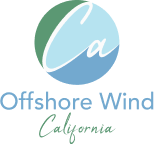 Color logo for Offshore Wind California